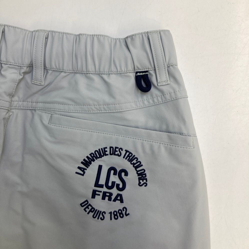 サイズ M LE COQ GOLF ルコックゴルフ モデル ロングパンツ グレー系 ゴルフウェア メンズ ストスト ゴルフトーナメント用品 パンツ 