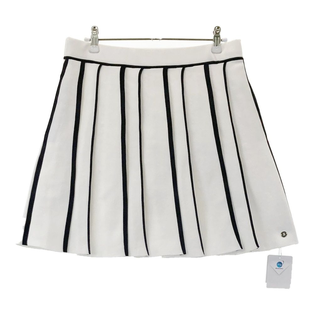 サイズ 40 LANVIN SPORT ランバン スポール スカート ホワイト系 ゴルフウェア レディース ストスト