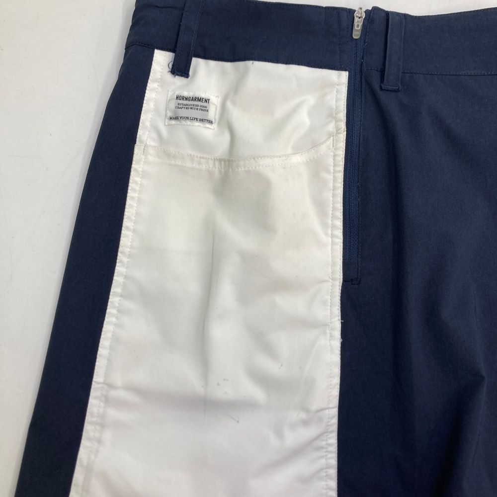 ホーンガーメント ネイビー パンツ サイズ46 ホーンガーメントネイビー