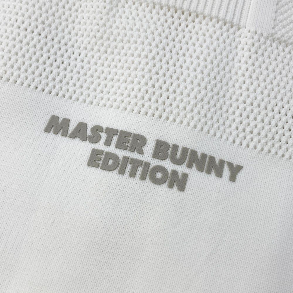 新品 マスターバニー 4WAYトリコット ジップカットソー(6)サイズLL/白 サイズ：4 MASTER BUNNY EDITION マスターバニーエディション ニット
