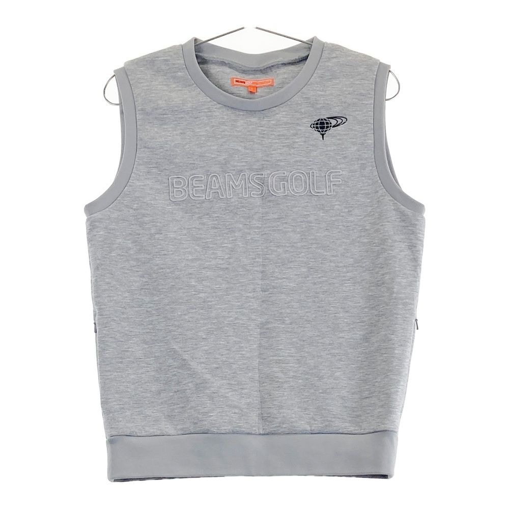 サイズ：L BEAMS GOLF ビームスゴルフ ベスト グレー系 [240101579493