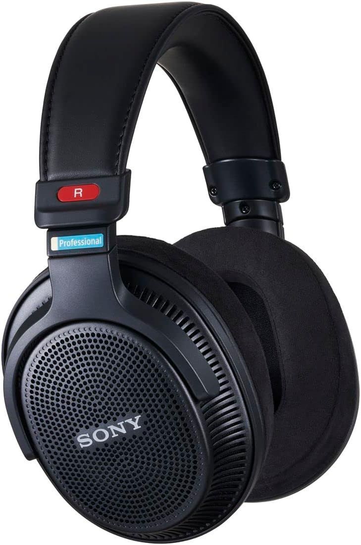 ソニー SONY モニターヘッドホン MDR MV 1 背面開放型モニターヘッドホン ハイレゾ対応 快適な装着性 Φ3 5㎜変換ケーブル付属 立体音響制作 ステレオ音響制作 有線 ミキシング マスタリング プロ クリエイター ブラック