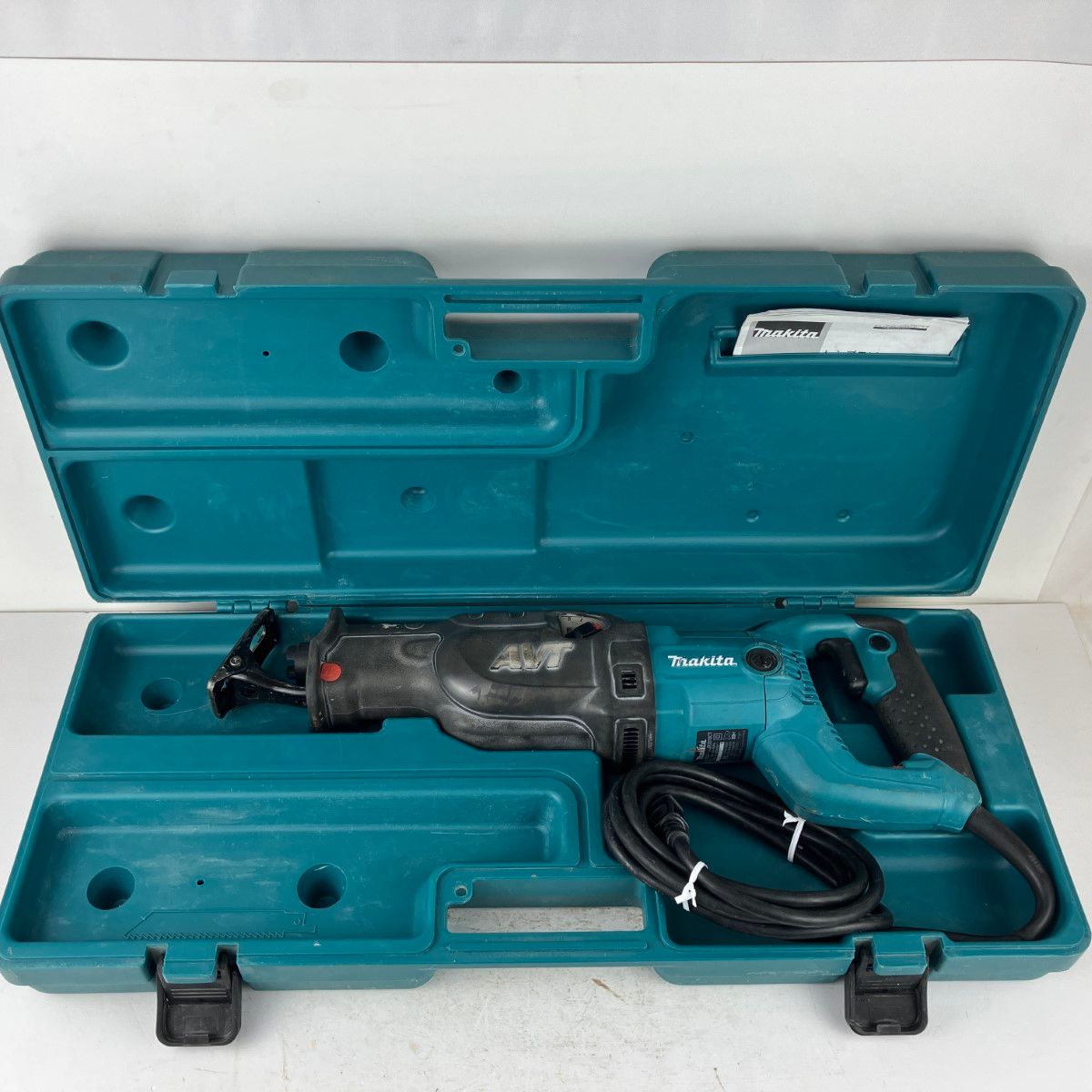 ЗЗMAKITA マキタ 100 v レシプロソー ケース付 ブルー