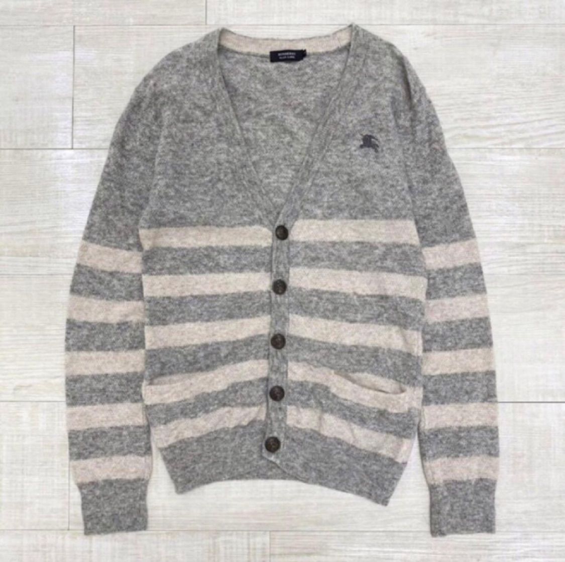 BURBERRY BLACK LABEL バーバリー ブラック レーベル ホース 刺繍