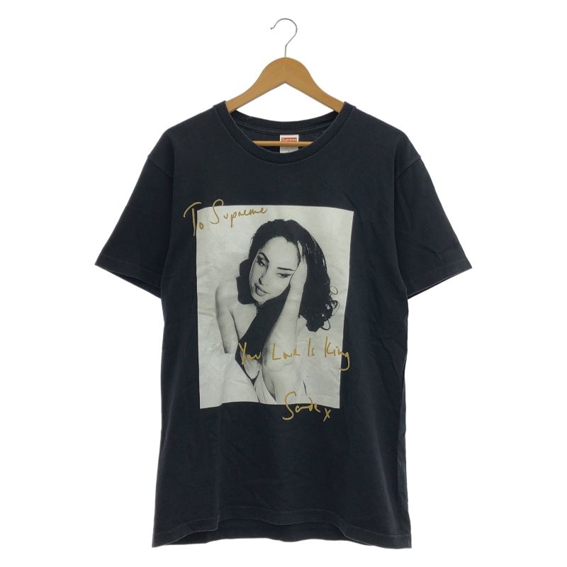 【】Supreme シャーデー Tシャツ サイズL 黒 シュプリーム[91]