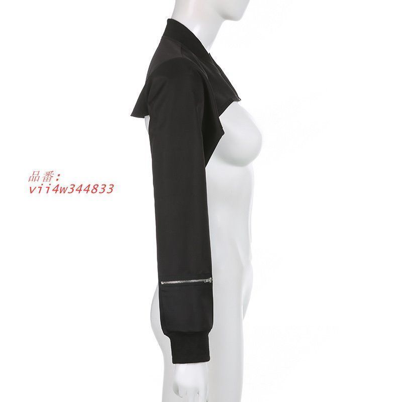 ショート丈 ブルゾン ジャケット MA-1 ボレロ ミニ丈 レディース 渋谷