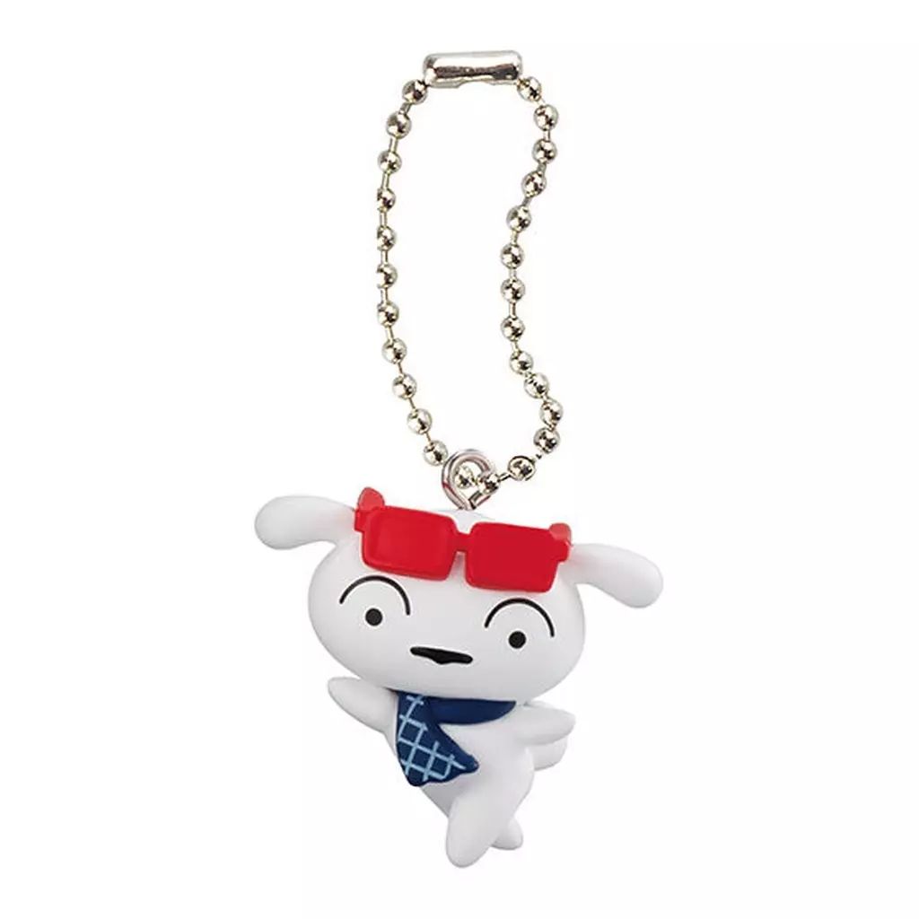 中古】キーホルダー シロ 「映画クレヨンしんちゃん 超華麗!灼熱の