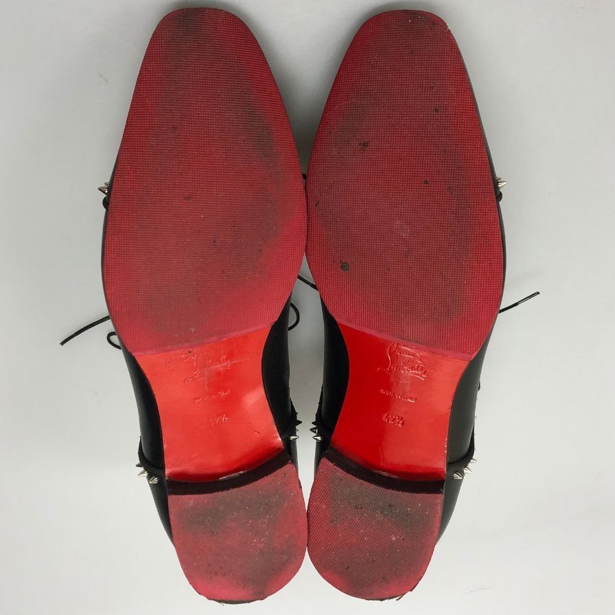 クリスチャン ルブタン レザーシューズ ストレートチップ 内羽根【AFD9