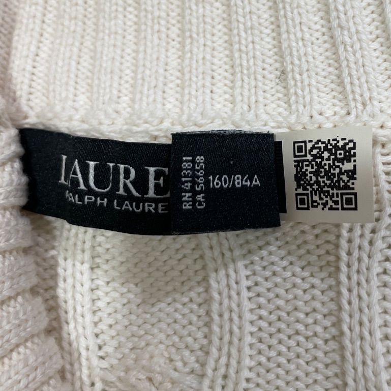 LAUREN RALPH LAUREN ローレン ラルフローレン ベルトデザインニット