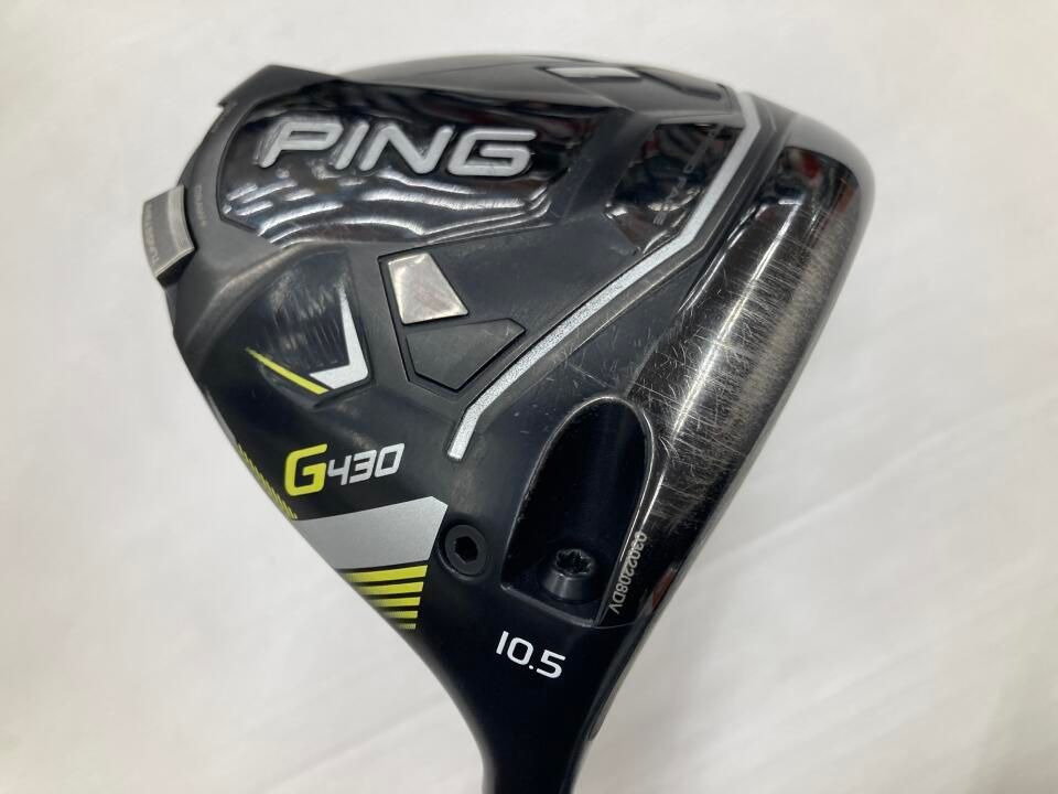 ピン G430 SFT 10.5度 ALTA J CB BLACK SRフレックス ドライバー 中古