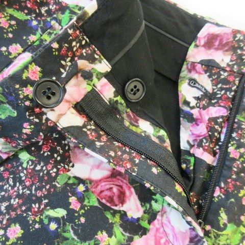 ジバンシィ GIVENCHY ストレートパンツ サイドライン フォトプリント