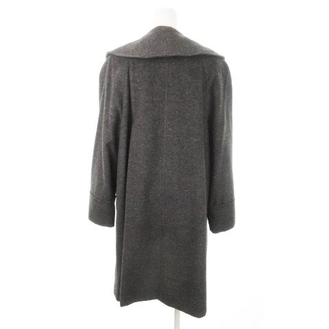 アニオナ AGNONA ロングコート ショールカラー トッパー ウール
