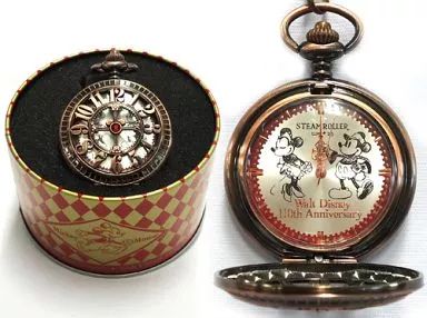 中古】腕時計・懐中時計(キャラクター) ミッキー＆ミニー(シェル) Walt
