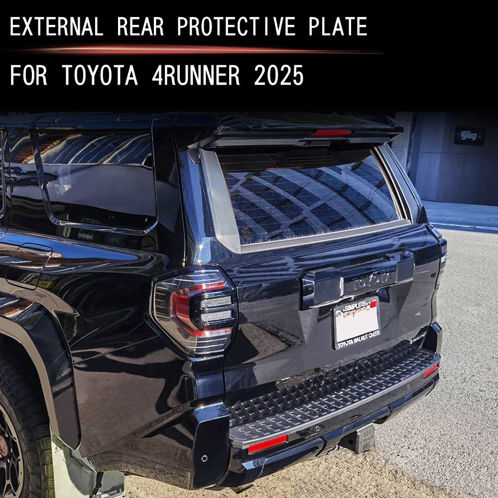 車 送料無料 25年式4Runner対応 外装リアバンパープロテクター