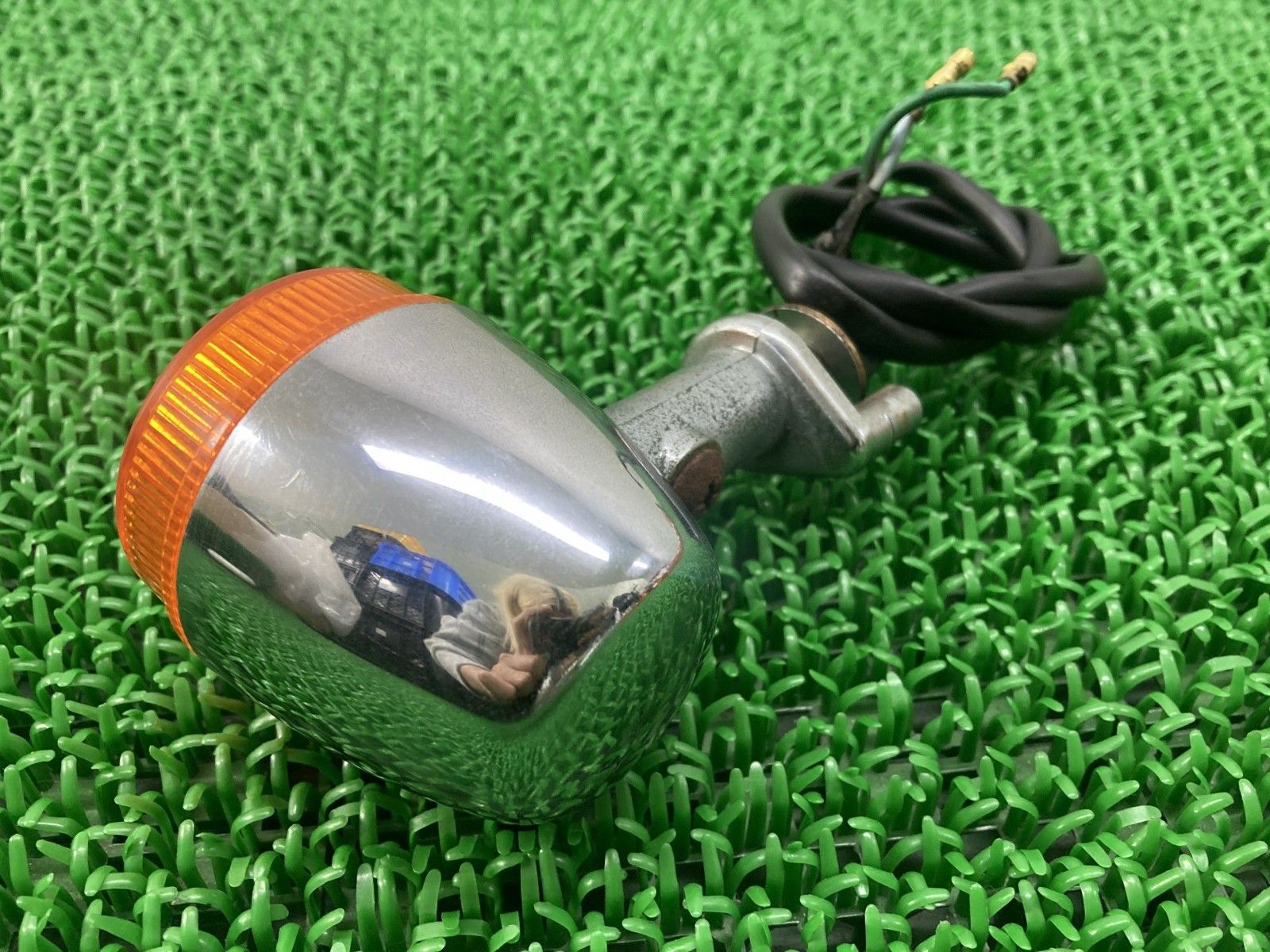 マグナ50 リアウインカー 右 5395 ホンダ 純正 バイク 部品 AC13 割れ