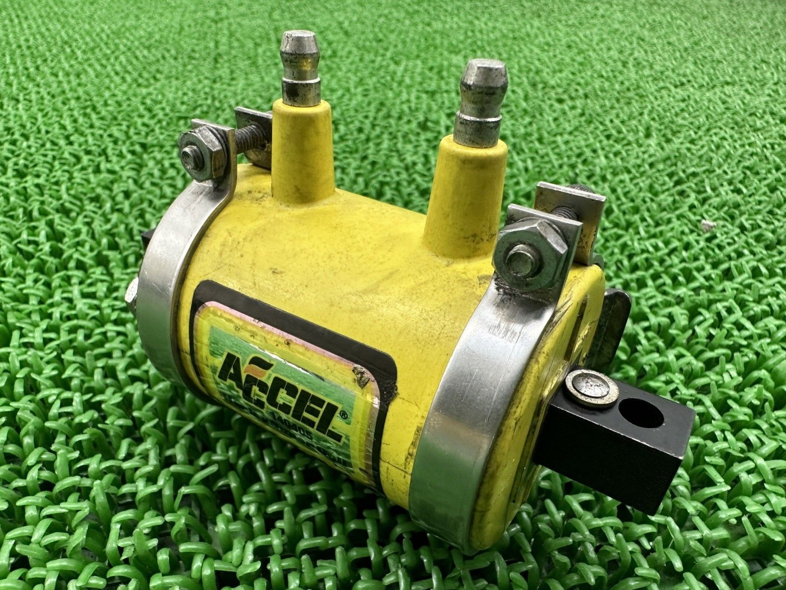 ACCEL製ハーレー イグニッションコイル 140405 社外 ユニバーサルスーパーコイルキット 3オームコイル汎用 カスタム素材に Jy