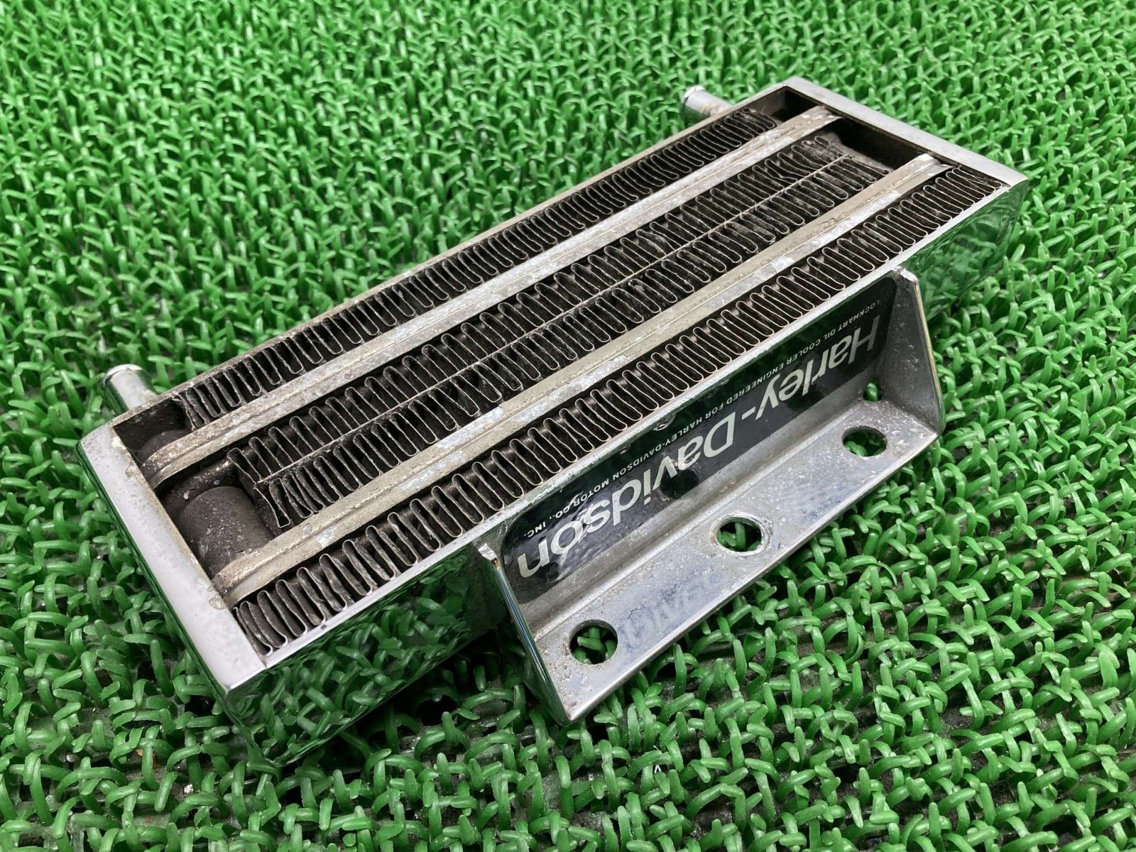 ロックハート製ハーレー オイルクーラー 233984 社外 中古 バイク 部品