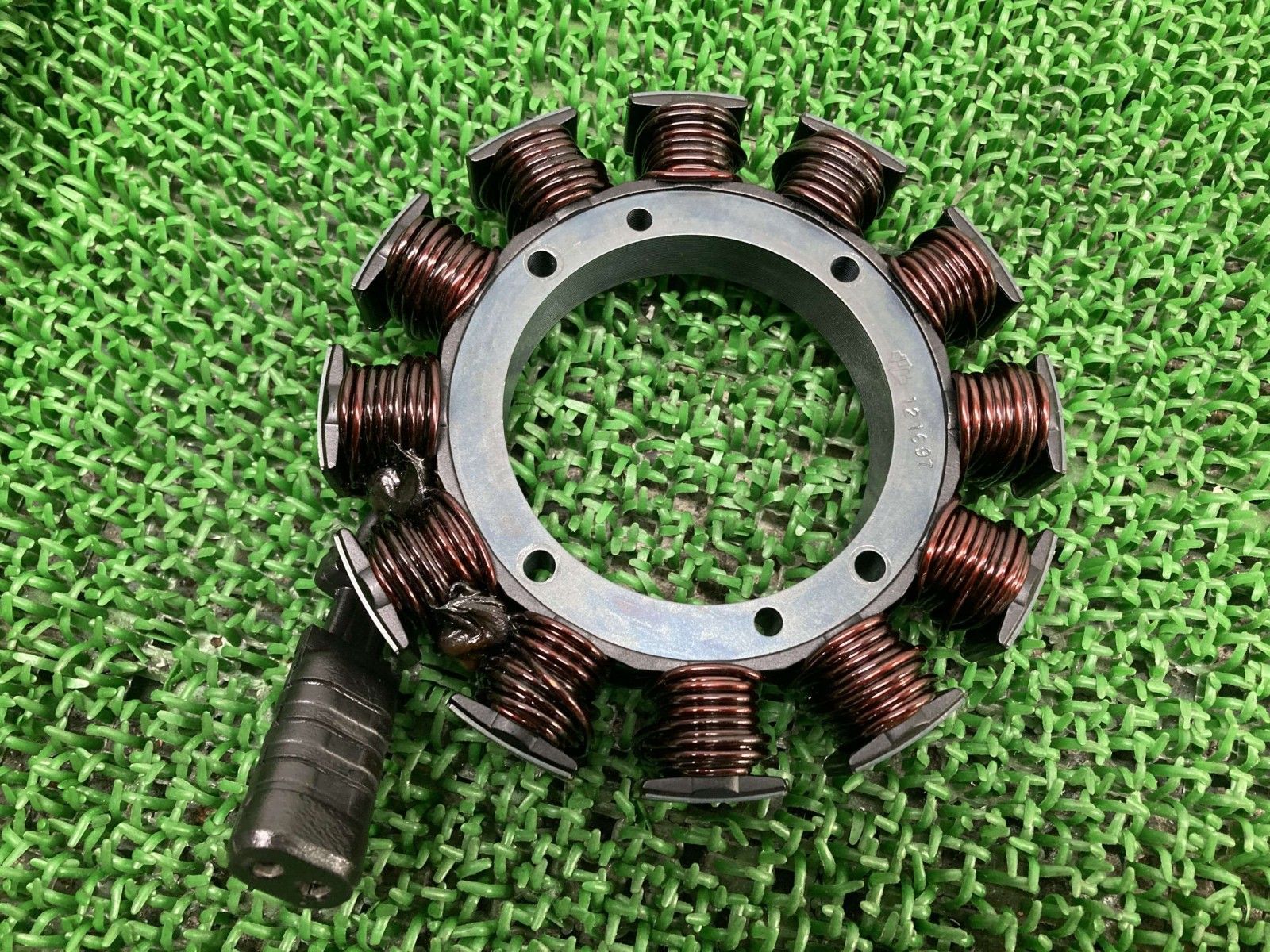 ソフテイル ステーターコイル 12 1697 ハーレー バイク 部品 121697 エボ EVO FLST FXST 車検 uF