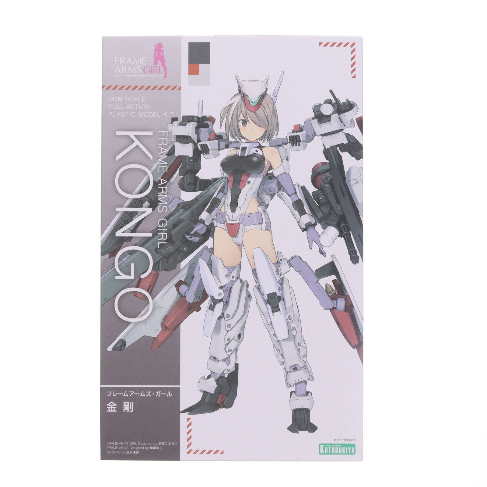 1円】【未開封】フレームアームズ・ガール 金剛 全高約162mm ノン