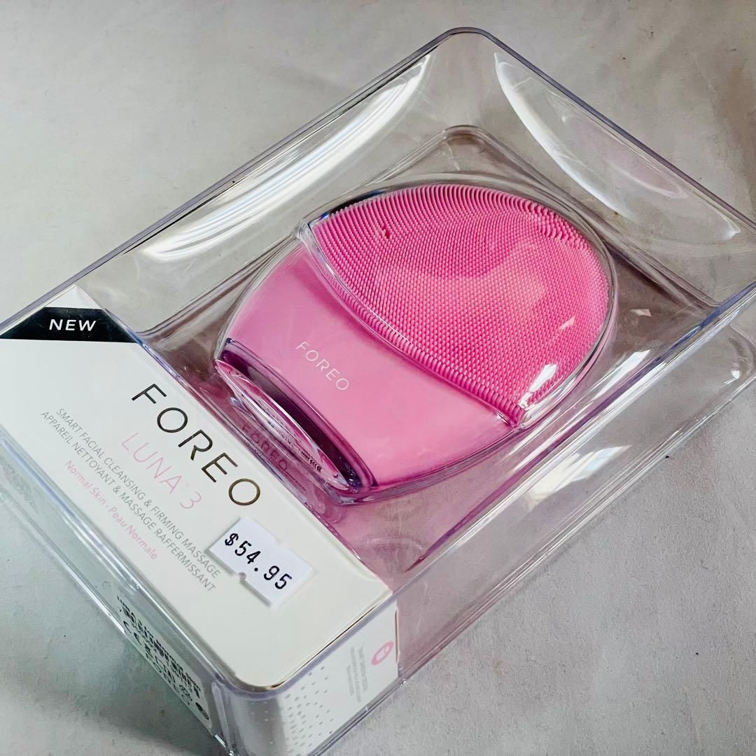 新品・未使用 フォレオ ルナ3 FOREO LUNA 3 ノーマル用 ピンク - メルカリ