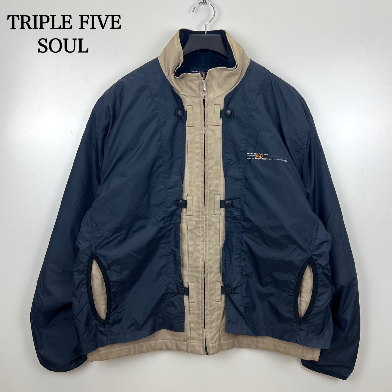 TRIPLE FIVE SOUL 555 00s OLD Docking jacket XL トリプルファイブ