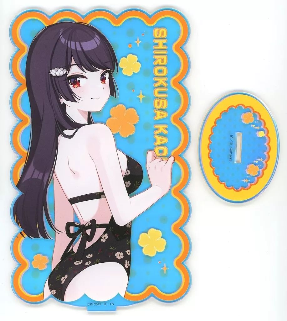 中古】アクリルスタンド・アクリルパネル 可知白草 バストアップ