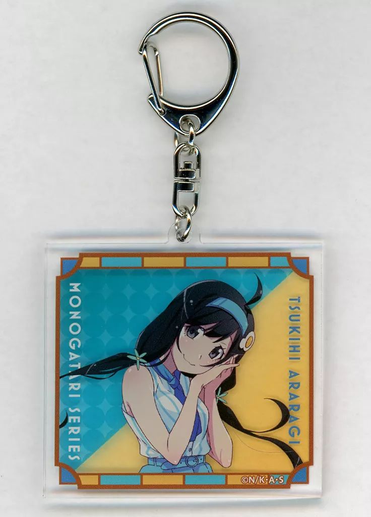 中古】キーホルダー 阿良々木月火 アクリルキーホルダー 「くじ引き堂