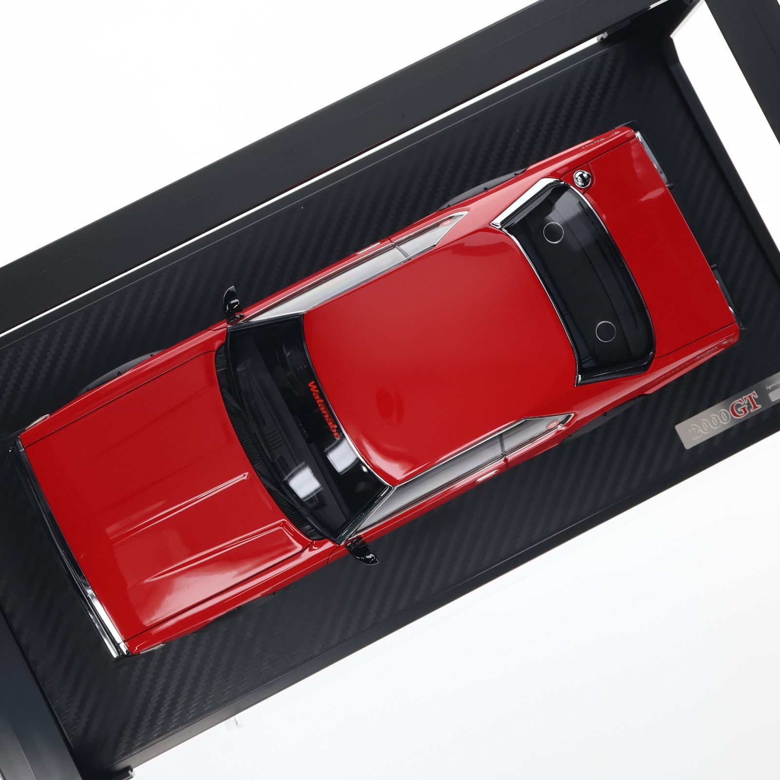 1/18 Nissan Skyline 2000 GT-ES C210(レッド) 完成品 ミニカー(IG3467