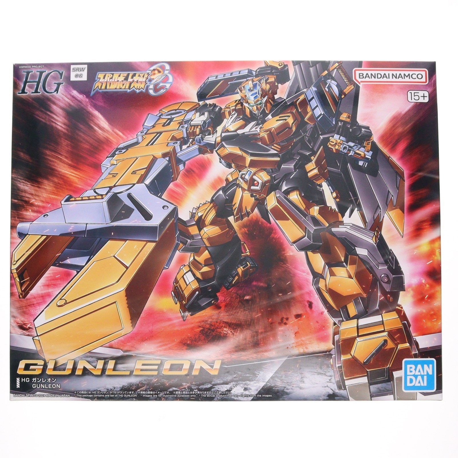 HG ガンレオン スーパーロボット大戦OG プラモデル(5067415) バンダイスピリッツ おもちゃ HG ガンレオン スーパーロボット大戦OG プラモデル(5067415