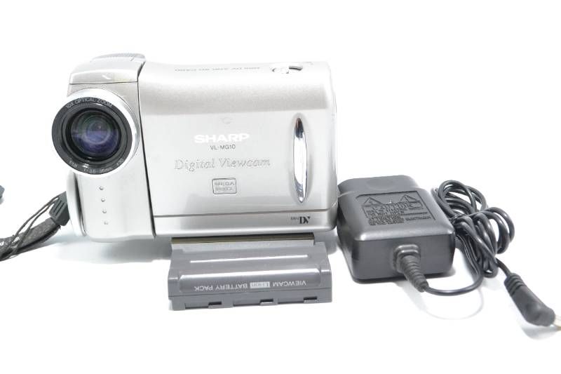 miniDVのダビングに！ SHARP ビデオカメラ VL-MG10 送料無料】シャープ SHARP VL-MG10 デジタルビューワム MiniDV ビデオ