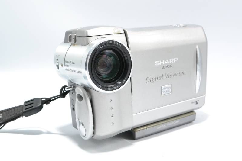 miniDVのダビングに！ SHARP ビデオカメラ VL-MG10 撮影再生ダビングOK SHARP VL-MG10 MiniDV用 - メルカリ