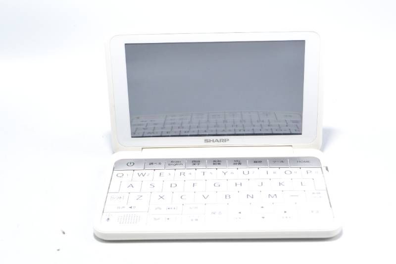 送料無料】シャープ SHARP PW-SH4 電子辞書 Brain ホワイト - メルカリ