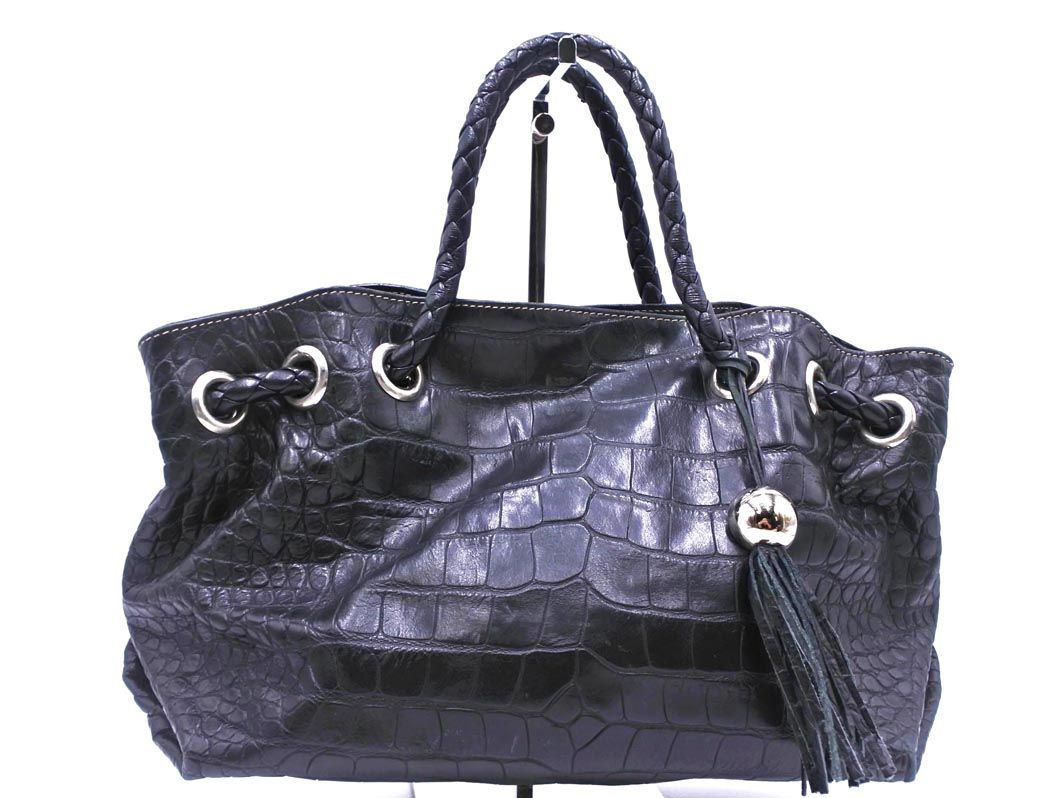 FURLA(フルラ) トートバッグ 黒 レザー FURLA トートバッグ 黒 レザー