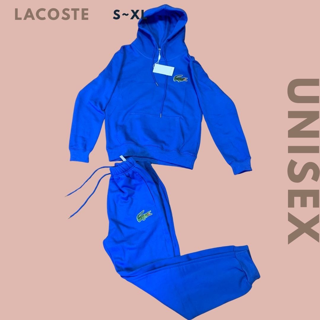 LACOSTE ラコステ ロゴ 上下セット スウェットパンツ プルオーバー