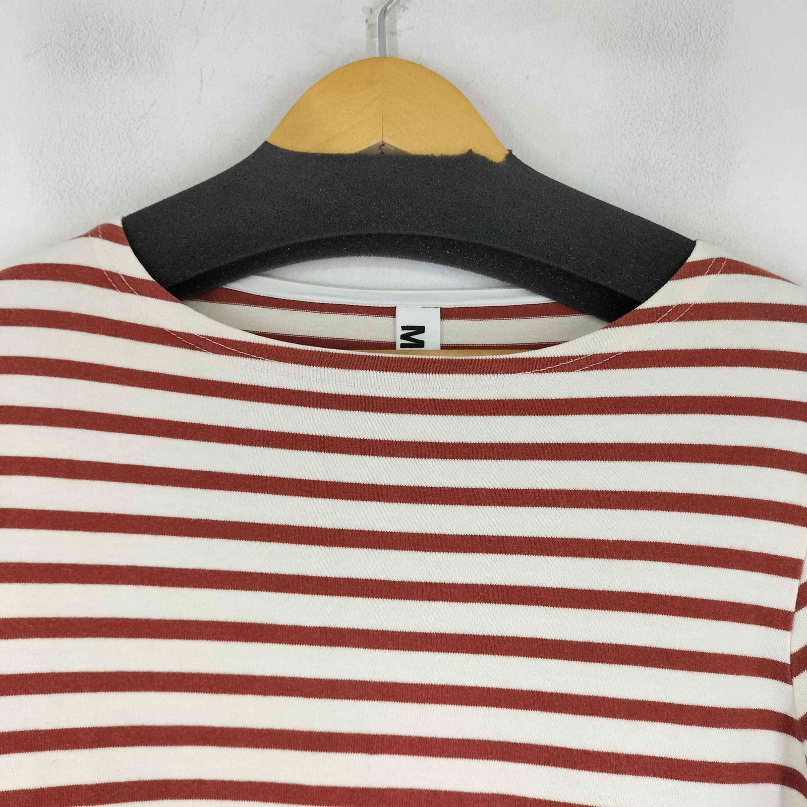 専用出品 ボーダーバスクシャツ七分袖[男女兼用][チトセ製品] AS8253｜飲食店