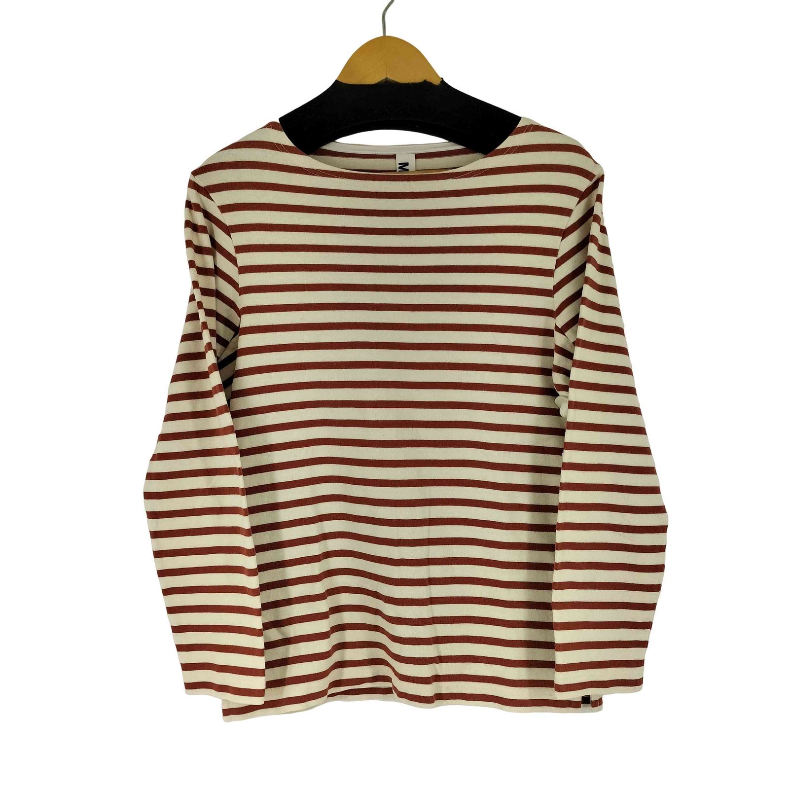 エムエイチエル MHL. ボーダー L/S バスクシャツ メンズ import：M