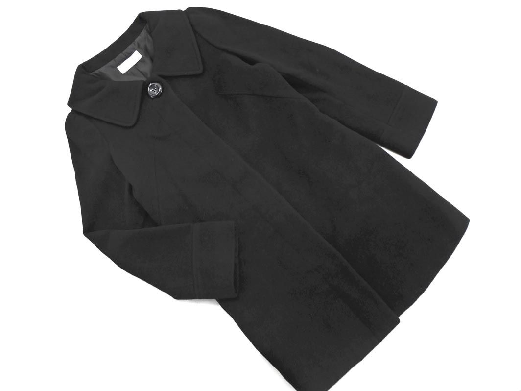 BARNEYS NEW YORK バーニーズ ニューヨーク アンゴラ混 コート size7