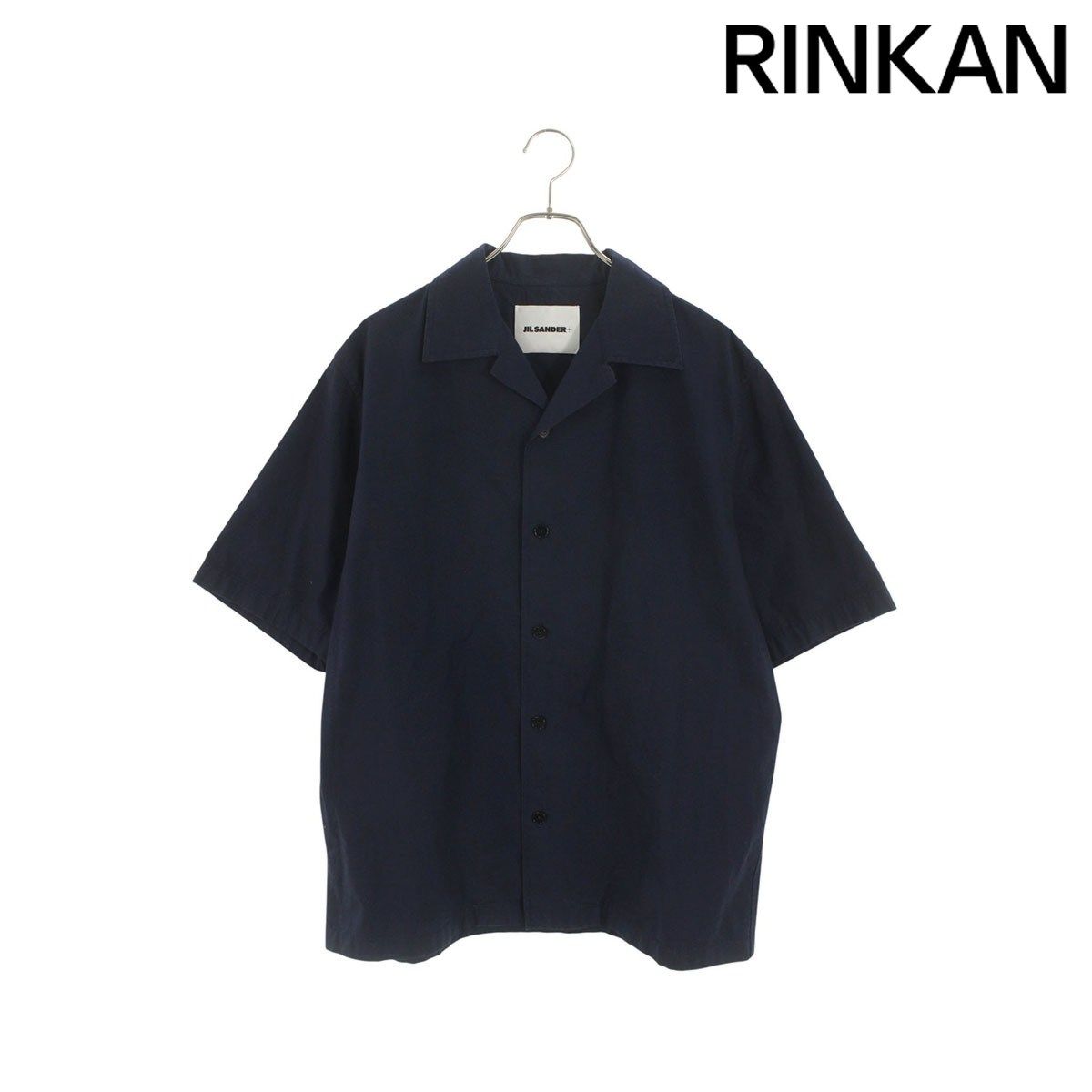 JIL SANDER / 半袖シャツ/44/コットン/BLK/HS JM NM 0015 ジルサンダープラス JPUU601205 裾プラス半袖シャツ メンズ 46 - メルカリ