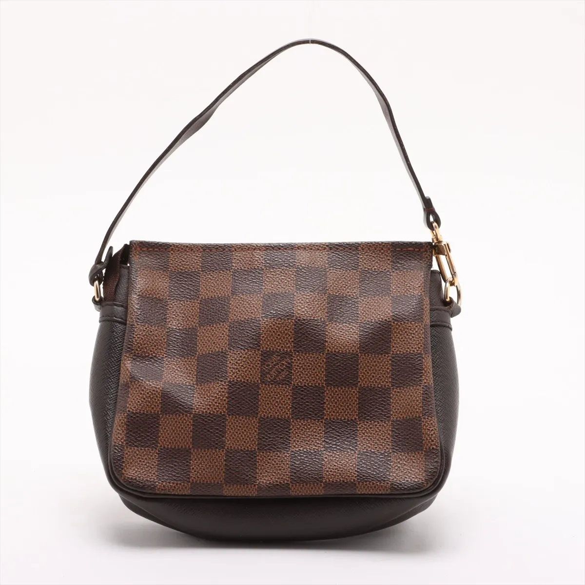 美品 ルイヴィトン ダミエ トゥルース メイクアップ N51982 レザー