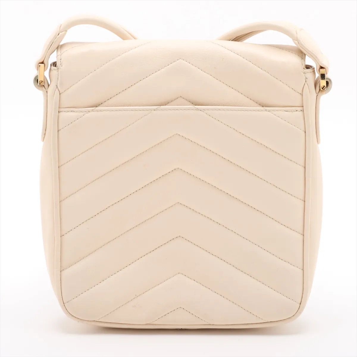 美品 シャネル ギャランティ/シリアルシール付 Vステッチ シェブロン