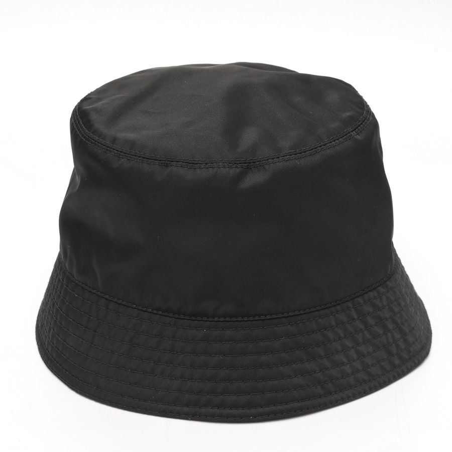 プラダ / PRADA Re-Nylon トライアングル ロゴ バケットハット 2HC137