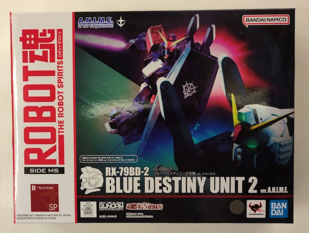BANDAI SPIRITS ROBOT魂SIDE MS 機動戦士ガンダム外伝 THE BLUE DESTINY RX-79BD-2 ブルーディスティニー2号機 ver. A.N.I.M.E. SP