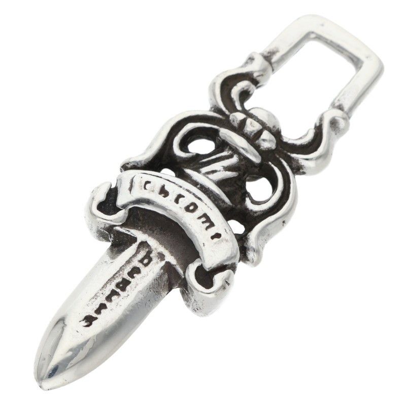 クロムハーツ #5DAGGER ZIP1/#5ダガーチャーム シルバーネックレス