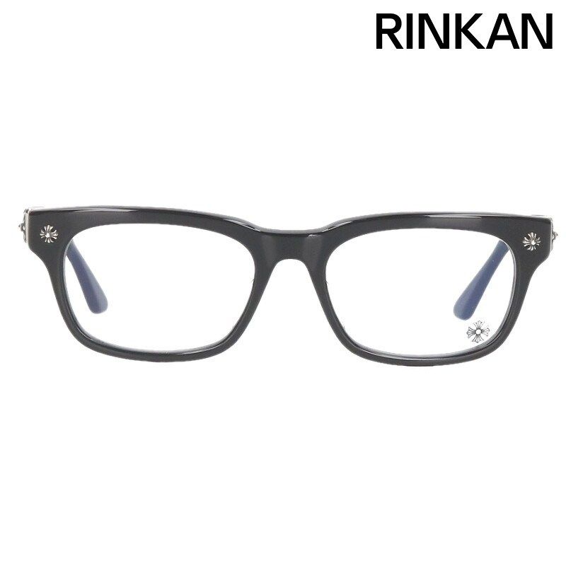 クロムハーツ CHプラステンプルウェリントン眼鏡眼鏡 メンズ 54 19-149