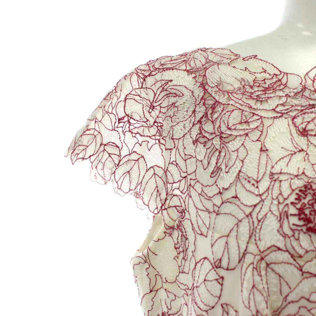 タダシショージ TADASHI SHOJI Rose Motif Sheath Dress ワンピース