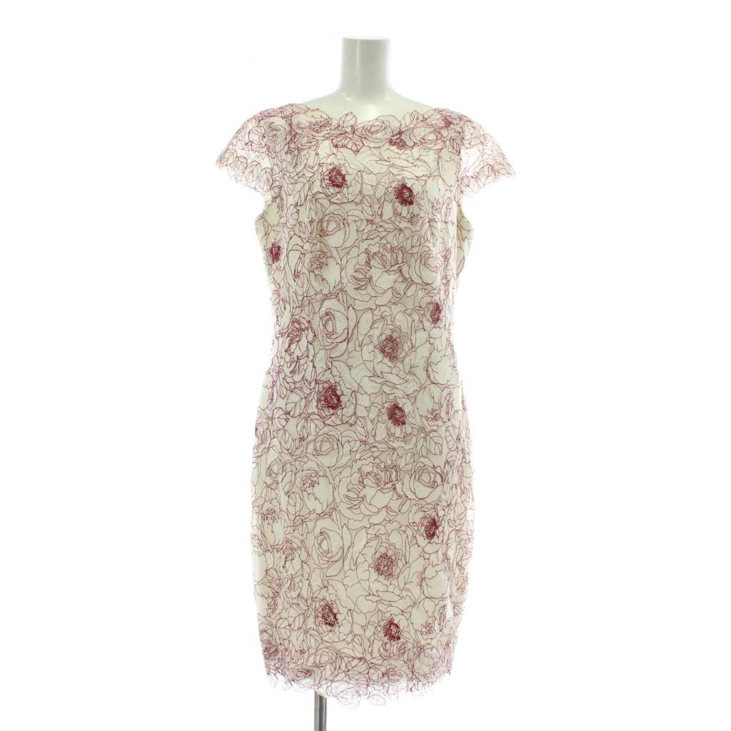 タダシショージ ローズレースワンピース タダシショージ TADASHI SHOJI Rose Motif Sheath Dress ワンピース