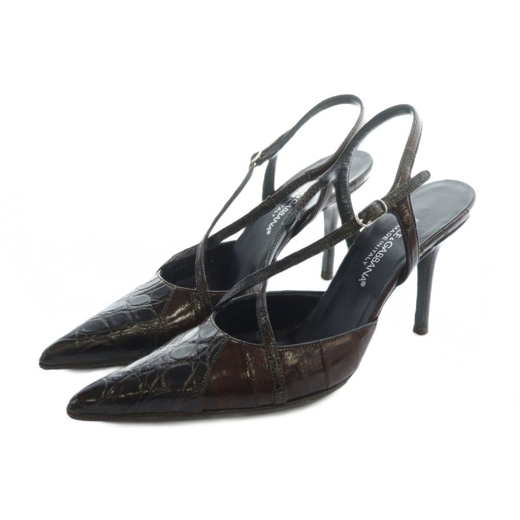 ドルチェ&ガッバーナ ドルガバ DOLCE&GABBANA パンプス ポインテッド