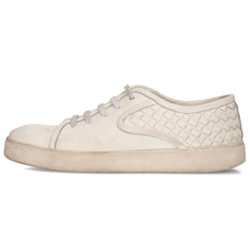 ボッテガヴェネタ イントレチャートローカットスニーカー メンズ 41