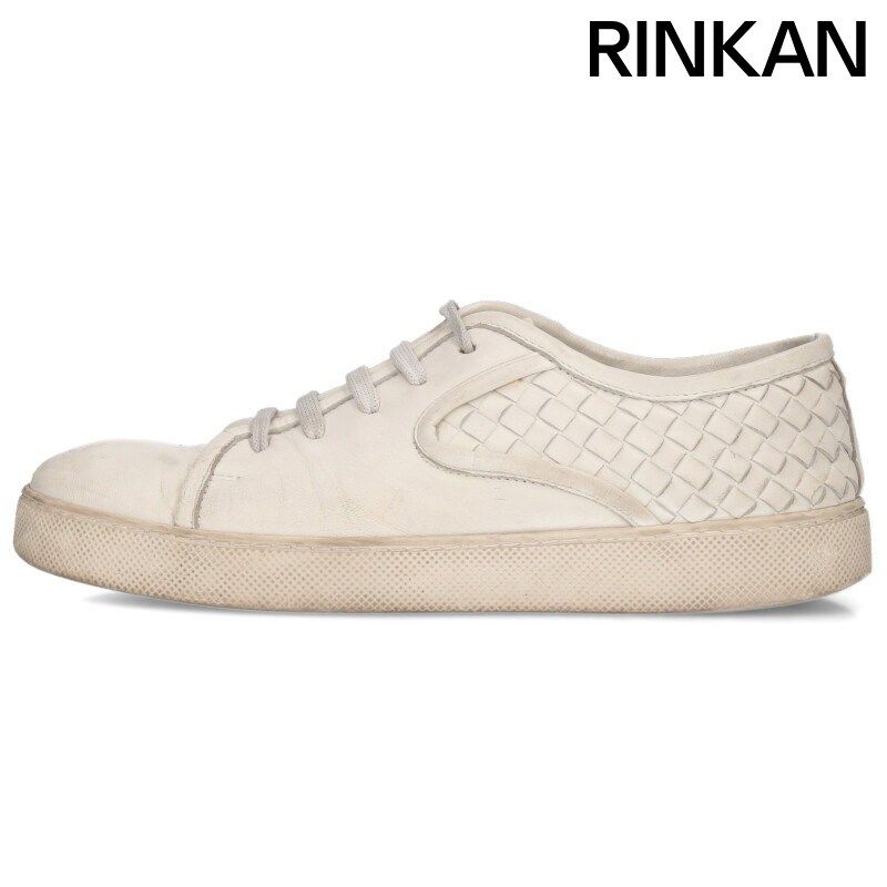 ボッテガヴェネタ イントレチャートローカットスニーカー メンズ 41