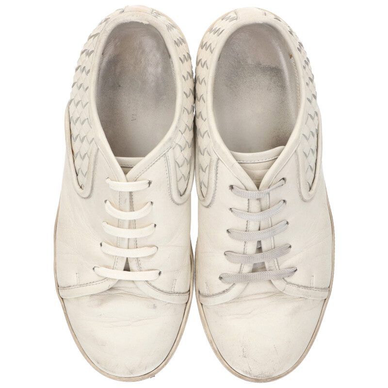 ボッテガヴェネタ イントレチャートローカットスニーカー メンズ 41